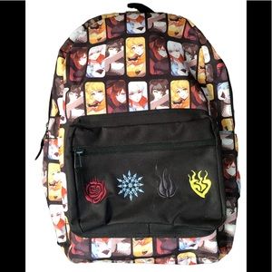 RWBY All Over Print Backpack‎ anime back to school unisex RARE